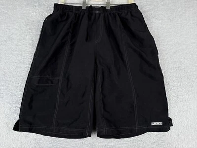 Pantalones Cortos de Ciclismo Canari Adulto Extra Grandes Negros Estilo Baúl Acolchado Nylon Carcasa MTB Foto 1 de 4