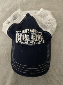 Ford That’s No Bull! Bill Fick Blue And White Hat - Picture 1 of 7