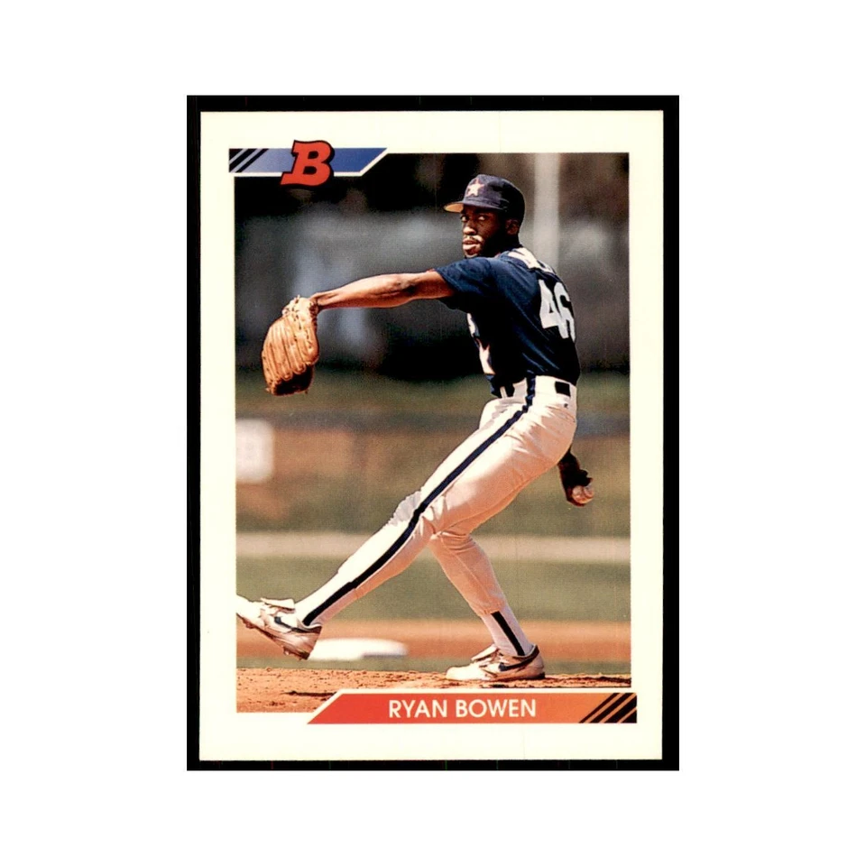 1992 Bowman Ryan Bowen Baseball Cards #401 - Image 1 of 3