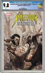 SABRETOOTH THE DEAD DONT TALK #1 MARVEL PARATORE VARIANT CGC 9.8 PRESALE 12/26 - Picture 1 of 1