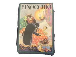 1932 Pinocchio Book by Carlo Collodi - A TRUE RARE PIECE - Picture 1 of 12