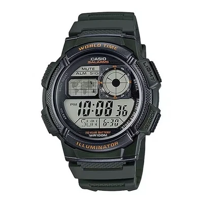 Herrenuhr Casio WORLD TIME ILLUMINATOR [Ø 43 mm] - Bild 1 von 2