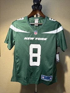 NWT Tags NFL Pro Line New York Jets Aaron Rodgers #8 Youth Medium Jersey - Picture 1 of 5