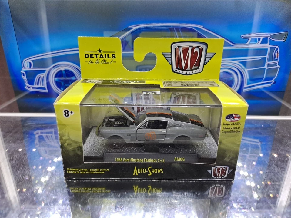 M2 Machines 1968 Ford Mustang Fastback 2+2 - Bild 1 von 1
