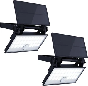 Solar Outdoor Light 1000 Lumens,5000K Daylight,Motion Sensor Light Outdoor,Ip65 - Picture 1 of 9