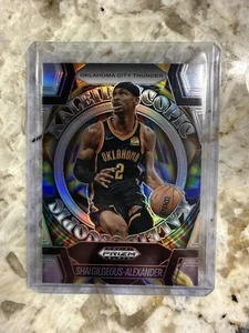 2024-25 Panini Prizm Black Shai-Gilgeous Alexander Kaleidoscope SILVER #5 OKC - Picture 1 of 2