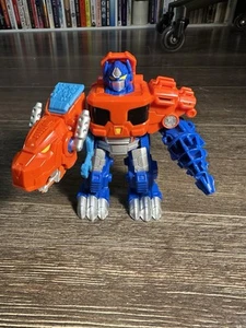 Transformers Rescue Bots Optimus Prime Dinobot T-Rex Playskool 5" - Picture 1 of 10