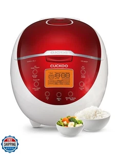 Cuckoo CR-0655F Reiskocher und Wärmer, 6 Tassen, LCD-Display 11 Menüoptionen - - Bild 1 von 5