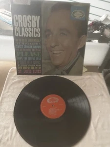 BING CROSBY Crosby Classics Vinyl Record Album LP Hallmark 1965 Stereo Jazz Pop - Picture 1 of 3