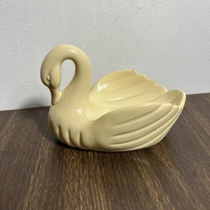 Jabonera de plástico Mid Century Modern Swan 1994 de colección - Imagen 1 de 4