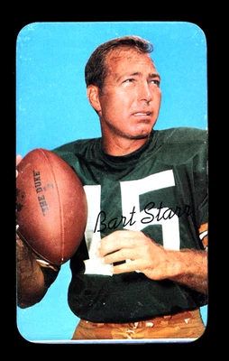 1970 Topps Super "Bart Starr" Green Bay Packers #03 casi nuevo+ ¡Envío combinado! Foto 1 de 2