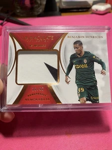 2018-19 Panini Immaculate Collection Benjamin Henrichs Memorabilia /40 Card - Picture 1 of 2