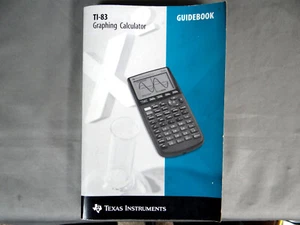 GUIDEBOOK for the TI-83 Graphing Calculator - Operating Manual with Examples - Picture 1 of 8