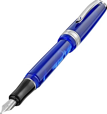 Pluma Estilográfica Marlen Splendida | Resina Italiana Azul | Plumas Italianas Foto 1 de 4