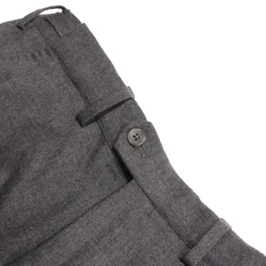 Hiltl NWT Dress Pants Size 50 34 US In Gray Melange Wool Blend P-Flex - Picture 1 of 14