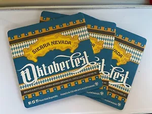 Sierra Nevada Oktoberfest Beer Coaster Lot of (3) - Picture 1 of 2