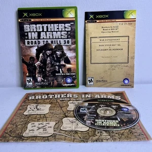 Brothers in Arms: Road to Hill 30 (Microsoft Xbox, 2005) Complete w/ MAP/Manual - Picture 1 of 10
