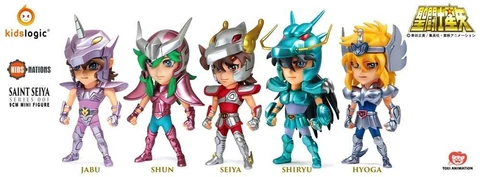 Kids Logic Kids Nations Vol.1 Saint Seiya Bronze Pegasus Mini 5pcs Set Figures Cover
