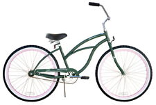Firmstrong 26" Lady's Beach Cruiser Bike Single Speed  Army Green 