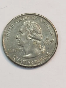 Cuarto de dólar Estados Unidos de América 2002 D Indiana #313 - Imagen 1 de 2