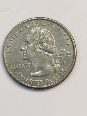 United States of America quarter dollar 2002 D   Indiana  #313 - Image 1 of 2
