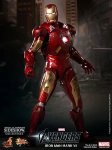 Figura exclusiva de Hot Toys Iron Man Mark VII MMS185 Avengers escala 1/6 - Imagen 1 de 6