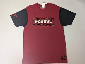 Clearance- Size L Rock Revival Short Sleeve Graphic T Shirt TES5209 Red Shiny - Picture 1 of 8