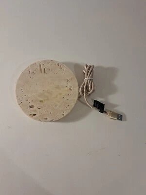 Einova Wireless USB Fast 10W Qi Charging Pad Android iPhone  Marble  - Image 1 of 4