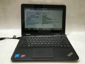 Lenovo ThinkPad Yoga 11e Celeron All Boot Broken Hinges For Parts or Repair- FT - Picture 1 of 6