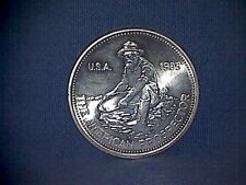 1985 1oz Fine Silver American Prospector Coin.