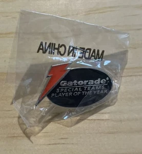 Gatorade Special Teams Player Of The Year Lapel Hat Tie Pin New - Picture 1 of 2