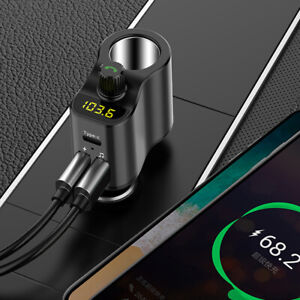 Car MP3 Player Dual USB Multifunctional Audio Bluetooth-compatible 5.0 U Disk