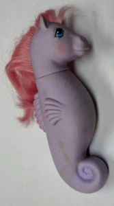 Hasbro 1984 My Little Pony Sea Winkle Sea Ponie Purple w/PInk Hair 6" Used - Picture 1 of 4