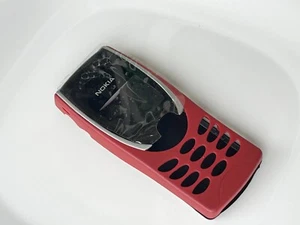 Vintage Nokia 8210 housing cover red color without Buttons - Picture 1 of 4