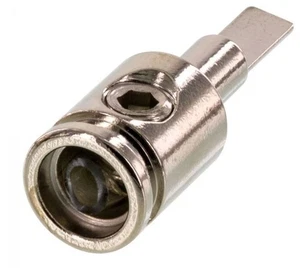 The Install Bay IBCPLR2 4 Gauge to 8 Gauge Nickel Plated Wire Reducer - Picture 1 of 4