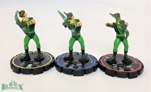 Heroclix Cosmic Justice set Green Arrow #037. #038, #039 R/E/V figures! - Picture 1 of 1