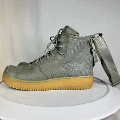 Nike Sf Air Force 1 Mid Dark Stucco 2018 Excellent NEW Condition Size 8.5 - Image 1 of 4