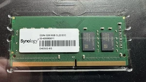 Synology D4ES02-8G Memory module 8 GB 1 x 8 GB DDR4 ECC - SAVE 50% - Zdjęcie 1 z 2