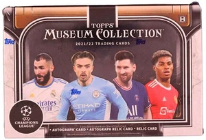 2021/22 Topps UEFA Champions League Museum Collezione Calcio Hobby Box - Foto 1 di 5