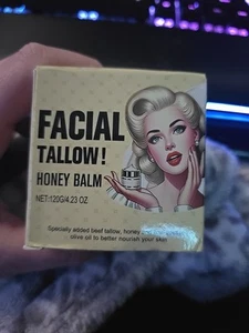 Facial Tallow Honey Balm Sealed 4.23 Oz - Picture 1 of 3