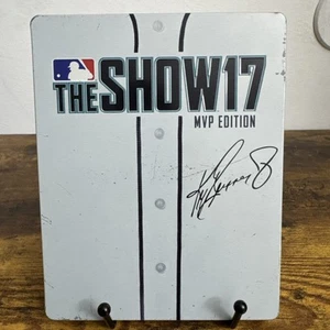 MLB: The Show 17 - MVP Edition (Sony PlayStation 4, 2017) Steelbook Edition - Picture 1 of 3