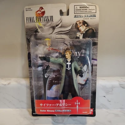 Figura de acción de colección 1999 Bandai Final Fantasy VIII Extra Soldier Seifer Almasy Foto 1 de 4