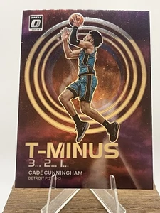 2022-23 Donruss Optic Cade Cunningham T-MINUS 3..2..1.. #8 Detroit Pistons - Picture 1 of 2
