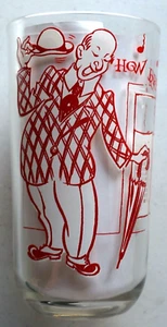 Vintage pre-1955 “How Dry I Am” Hazel Atlas Song Glass - Picture 1 of 3