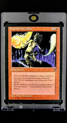 1995 MTG Magic The Gathering Italian Legends Fuochi d'Artificio Pyrotechnics NM - Image 1 of 4