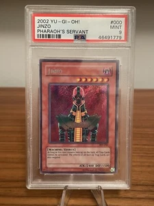 2002 Jinzo Holo misprint PSV-000 Reverse Holo Misprint Secret Rare YuGiOh PSA 9 - Imagen 1 de 7