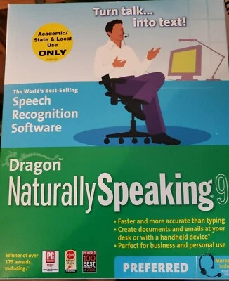 Nuance Dragon Naturally Speaking Standard Speech Recognition Software, Version 9 - Image 1 of 3