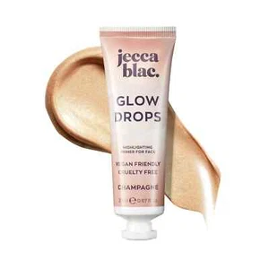 NUEVO Jecca Blac. Primer resaltador gotas brillantes champán vegano/sin crueldad 20 ml - Imagen 1 de 1