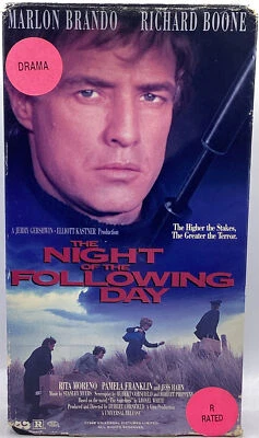 The Night of the Following Day VHS 1968, 1993 MCA Marlon Brando **Buy 2 Get 1** - Image 1 of 3