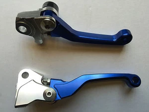 LEVE FRENO FRIZIONE ANTIROTTURA SNODATE PER HONDA CR 125 250 92 - 03 BLU - Foto 1 di 1